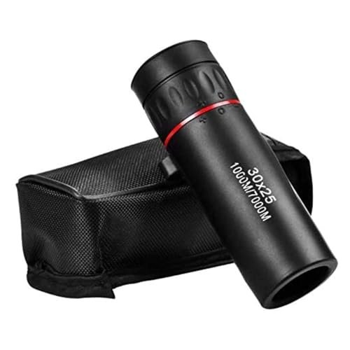 30x25 High Power Waterproof Binoculars - Portable Mini Monocular Telescope with 10x Zoom for Travel, Hiking, Birdwatching & Outdoor Adventures