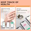 SIERDE Smart Ring for Women & Men, Fitness Tracker with Heart Rate, Blood Oxygen, Blood Pressure, Sleep Monitoring, Step Counting, IP68 Waterproof for iPhone and Android Rose Gold+White 8 view 4