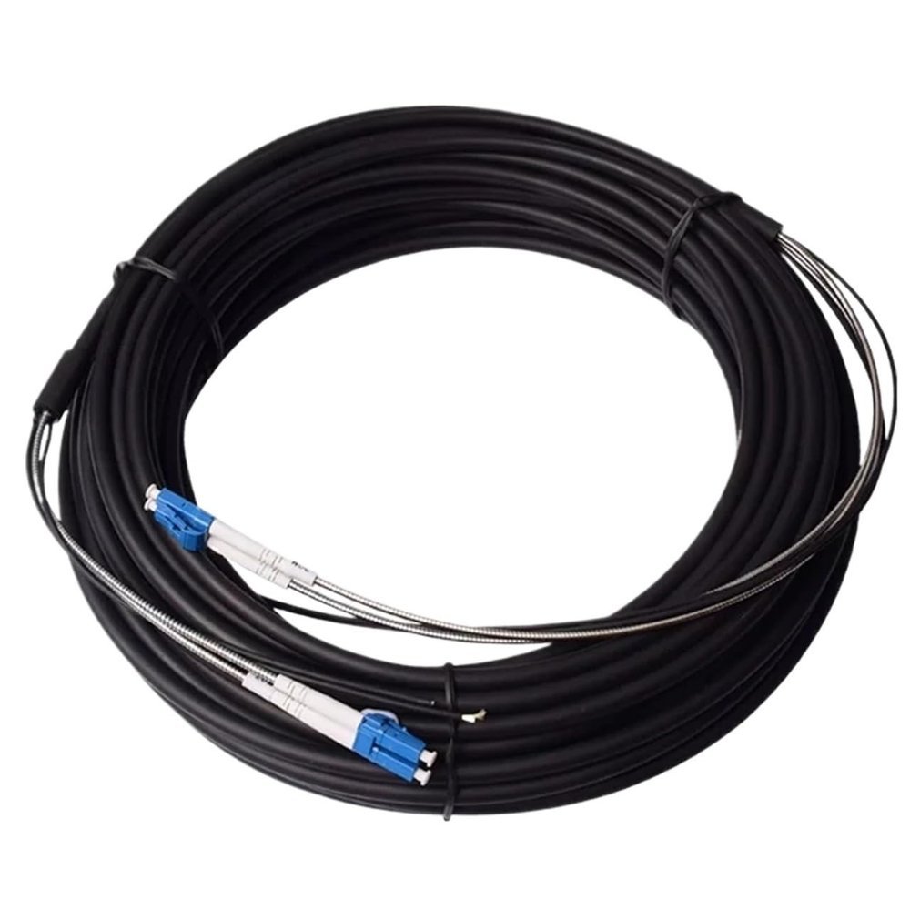 150m Single Mode Fiber Optic Patch Cord Outdoor Jumper Cable (4 cores LC-LC OM2)