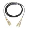 150m Single Mode Fiber Optic Patch Cord Outdoor Jumper Cable (4 cores LC-LC OM2) view 3