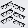 Eyekepper 6 Pack Oversized Blue Light Blocking Reading Glasses Men Computer Readers Cheaters with Screwless Metalless Spring Hinge,Black +3.50 view 2