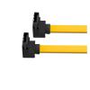 Data Cable Connection Conversion Cable SATA3 Solid State Drive Mechanical Hard Drive Optical Drive Serial Port Cable 6Gb/s Extension Cable(Double Elbow 45CM) view 1