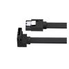 Data Cable Connection Conversion Cable SATA3 Solid State Drive Mechanical Hard Drive Optical Drive Serial Port Cable 6Gb/s Extension Cable(Black 80CM) view 1