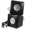 GALPADA Mini USB Computer Speaker for Laptop and Desktop Portable Compact Wired Multimedia Soundbar with Built Subwoofer Compatible with Smartphones Tablets for Travel and Home Use view 1