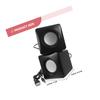 GALPADA Mini USB Computer Speaker for Laptop and Desktop Portable Compact Wired Multimedia Soundbar with Built Subwoofer Compatible with Smartphones Tablets for Travel and Home Use view 2
