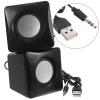 GALPADA Mini USB Computer Speaker for Laptop and Desktop Portable Compact Wired Multimedia Soundbar with Built Subwoofer Compatible with Smartphones Tablets for Travel and Home Use view 4