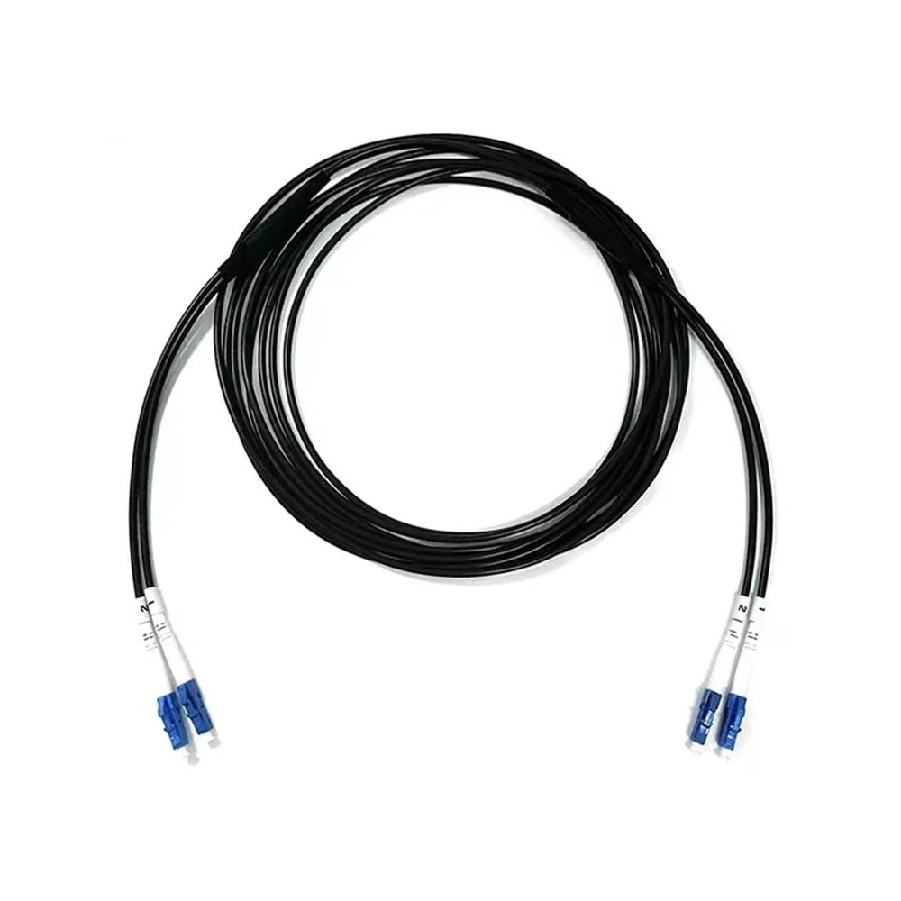 Armored Single Mode Fiber Optic Patch Cord 2 Core (250m LC-LC)