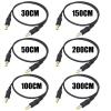30cm to 3.0m DC5.5x2.5mm Power Cord Charging Cable Male to Male Connector Adapter Wire for LED Light Routers and More Power Adapter Line view 4