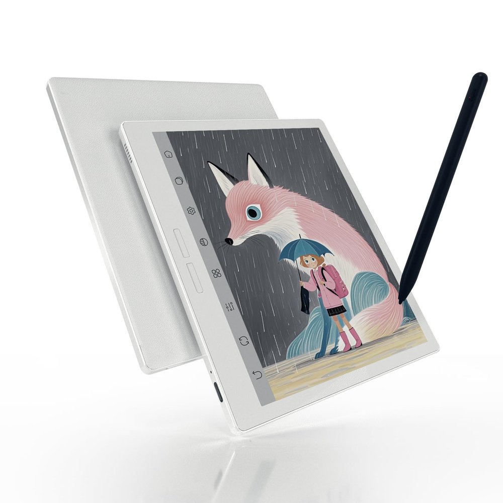 Bigme B751C S Ebook Reader, 4GB+64GB Color Android 14 OS ePaper Tablet, White