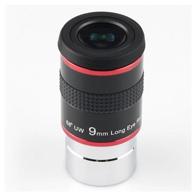 1.25 Inches 68 Degree 9mm Wide Angle Eyepiece Long Relief Astronomical Telescope Accessories Astronomical Telescope Part