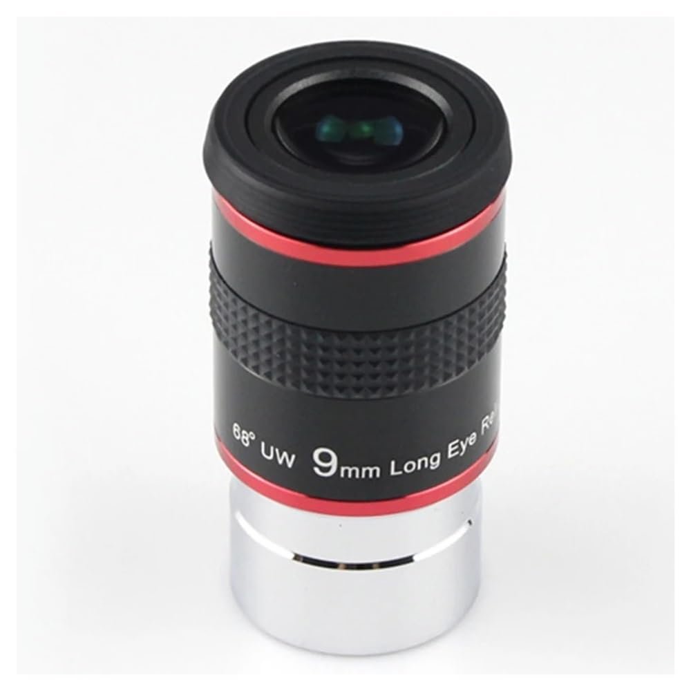 1.25 Inches 68 Degree 9mm Wide Angle Eyepiece Long Relief Astronomical Telescope Accessories Astronomical Telescope Part