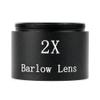 2X Barlow Lens Optical Lens Broadband for Telescope Eyepiece 1.25'' Port M28.6x0.6 M30x1 Thread Astronomical Telescope Part(M30x1 Coarse) view 1