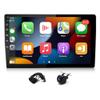 10.1" HD Touchscreen Double Din Car Stereo for Ford E250/E350 19982008 with Wireless Carplay & Android Auto Backup Camera Bluetooth SWC FM GPS Units view 1