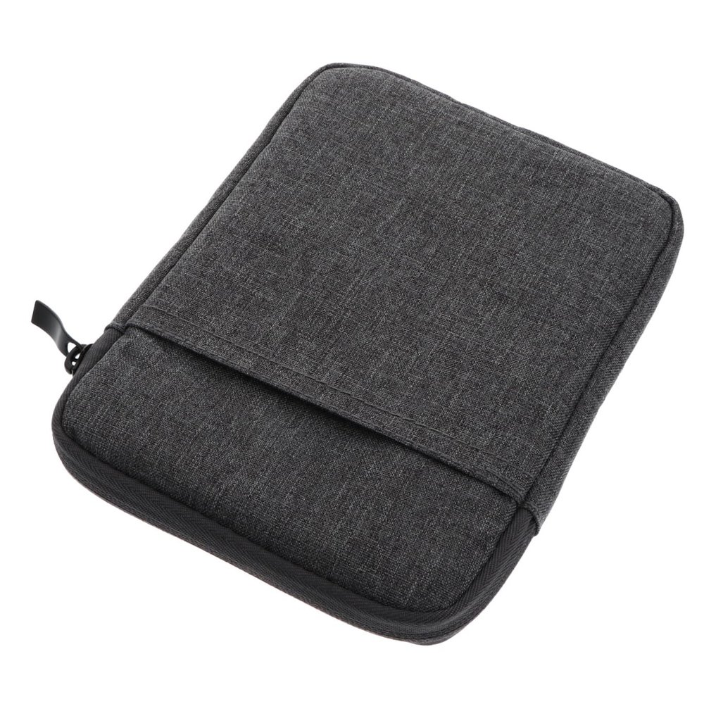 BESPORTBLE Ultra-Thin E-Reader Cover for Paperwhite Lightweight Space Cotton Protective Case with Storage Pocket for Phone and Earphones Canvas Sleeve for E-Book Readers