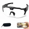 NOZZBY 4K HD POV Glasses Baseball Sunglasses with Camera, 2026 Upgrade Smart Camera Glasse for Men Women (Discolor-Black) view 1
