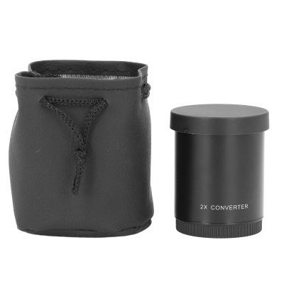 2X Teleconverter for T Mount, 2X Magnification Lens Converter, Professional HD Optical Glass with Double Sided Coating, Aluminum Alloy Shell for 420-800mm 650-1300mm 500mm 800m