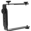 BESPORTBLE Dual Metal Bracket for DSLR Camera and Flashlight Screw Holder for Tripods Mounting Support for Speedlight and LED Photography Lights view 1