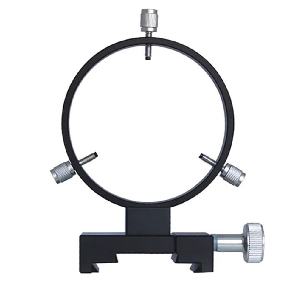 108mm Guide Scope Bracket Full Alloy 3-Point Ring Mounting Clamp for Astronomical Telescope Astronomical Telescope Part