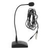 BESPORTBLE High Sensitivity Capacitive Desktop Microphone Wired Gooseneck Mic for Computer PC Streaming Recording Conference Use view 1