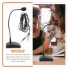 BESPORTBLE High Sensitivity Capacitive Desktop Microphone Wired Gooseneck Mic for Computer PC Streaming Recording Conference Use view 2