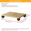 1/2/3/4-Tier AV Media Stand, Stereo System Entertainment Components Cabinet, Audio Rack Tower, Speaker Display Stand Modern for Meeting, Living, Recording Room(4Tier-C-60x48x80cm/20x16x31in) view 2