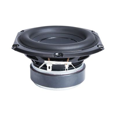 ZUXOCY HiFi Home Sound Theater Bass Speakers 4ohm 25W Home Theater Music Bookshelf Loudspeaker 4Inch Subwoofer Speakers Clear