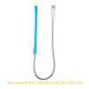 Cabilock 2Pcs USB LED Reading Lamps Flexible Gooseneck Dimmable Touch Control Night Lights for Bedside Desk Office with Brightness and Design view 2