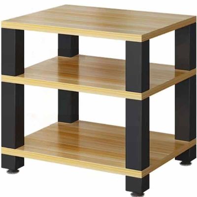 1/2/3/4-Tier AV Media Stand, Stereo System Entertainment Components Cabinet, Audio Rack Tower, Speaker Display Stand Modern for Meeting, Living, Recording Room(3Tier-A-60x48x58cm/20x16x23in)