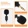 BESPORTBLE Bendable Live Streaming Microphone with Jack Stereo Recording Mic for Laptop Podcast Singing Plug and Play Sound Mic for Mobile Phone and Voice Recording view 3