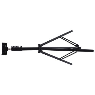 MUELODSIC Adjustable Projector Stand Tripod for Live Streaming and Presentations Portable Foldable Floor Mount with Multi-Angle Support for Projectors Cameras and Outdoor Use Compact