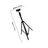 MUELODSIC Adjustable Projector Stand Tripod for Live Streaming and Presentations Portable Foldable Floor Mount with Multi-Angle Support for Projectors Cameras and Outdoor Use Compact view 2