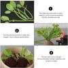 Plant Zip Ties | Leaf-Shaped Support Straps | Decorative Plant Cable Zip Ties - for Garden Patio Home Greenhouse Fence Indoor Outdoor Landscaping view 4
