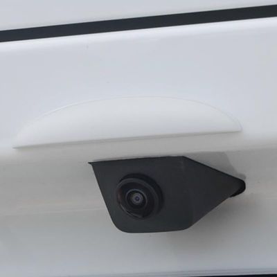 1PCS Car Rear View Camera Anti-Rain Cover for Ford Explorer EV 2024 2025, Rain and Snow Proof Reversing Camera Protection for Clear Imaging, White