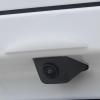1PCS Car Rear View Camera Anti-Rain Cover for Ford Explorer EV 2024 2025, Rain and Snow Proof Reversing Camera Protection for Clear Imaging, White view 1