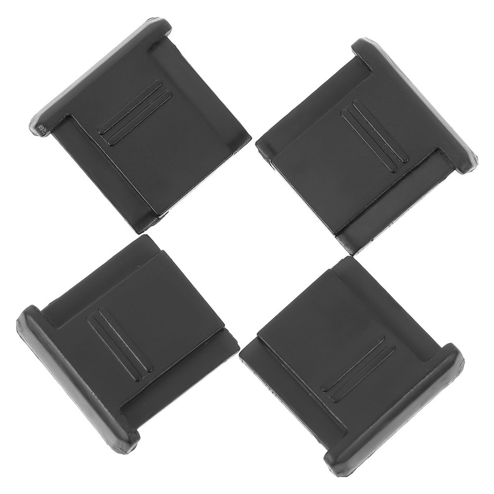 SHINEOFI 4 PCS Camera Hot Shoe Covers Protective Caps Mount Protectors for DSLR Cameras Preventing Moisture Scratches and Circuits