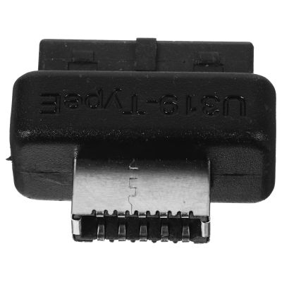 BESPORTBLE USB Front Panel Adapter Pin to USB Type Female Connector Board Injection Molded Computer Accessory for Case Front Port