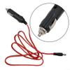 12V DC 5.5mm x 2.1mm Car Power Adapter Cable, 5A 120cm (3.9ft) Black Replacement Charger Cord for Dash Cams, GPS and In-Car Electronics view 4