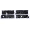 132 Keys French Keyboard Keycaps, Mechanical Keyboard Keycaps Set, French Layout with Light Transmitting Design for Backlit Keyboards, Premium ABS Material for Durability and Comfo (Black) view 1