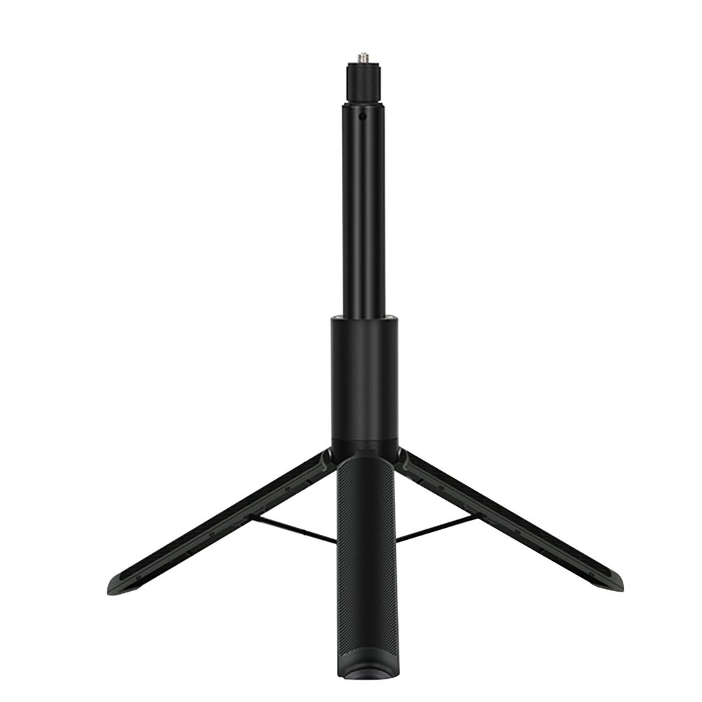 Asixxsix 2 in 1 Action Camera Selfie Stick Tripod, 10.6 to 48 inch Aluminum Alloy Extendable Pole with Foldable Stand, for 360 X5 X4 X3 Camera