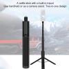 Asixxsix 2 in 1 Action Camera Selfie Stick Tripod, 10.6 to 48 inch Aluminum Alloy Extendable Pole with Foldable Stand, for 360 X5 X4 X3 Camera view 2
