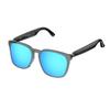 AI Smart Glasses with Chat GPT, Bluetooth Translation for 164 Languages, Photochromic Lens, Music Playback, Hands-Free Calls, UV Protection, Lightweight (Black Frame Blue Lens) view 1