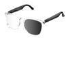AI Smart Glasses with Chat GPT, Bluetooth Translation for 164 Languages, Photochromic Lens, Music Playback, Hands-Free Calls, UV Protection, Lightweight (Transparent Frame Color-Change Lends) view 1