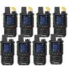 Lifetime Free Global Walkie Talkies Unlimited Range 4G PoC Radio Nationwide Handhold Long Distance PTT Two Way Radio Portable Radios with Flashlight for Family and Work Teams(8 Pack with SIM) view 1