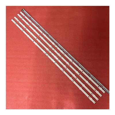 YRHFC 4 Pcs Set LED Backlight Strip 10LED Compatible with 43 Inch TV Models 43PUS6554 43PUS6504 43PUS7555 43PUS7505 43PUS6754 43PUS7304 and Similar TVs