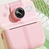 Oreilet Kids Camera Instant Print, 1080P Digital Camera Instant Print with 2.4" Screen & 3 Rolls Paper & MP3 Player & Games, Christmas Birthday Toys Gifts for Girls Boys Age 3-12 (Roseate) view 3