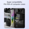 Video Card Stand Graphics Card Bracket 5V 3Pin ARGB GPU Holder Desktop PC Case Accessories Bracket Aluminum Stand view 2