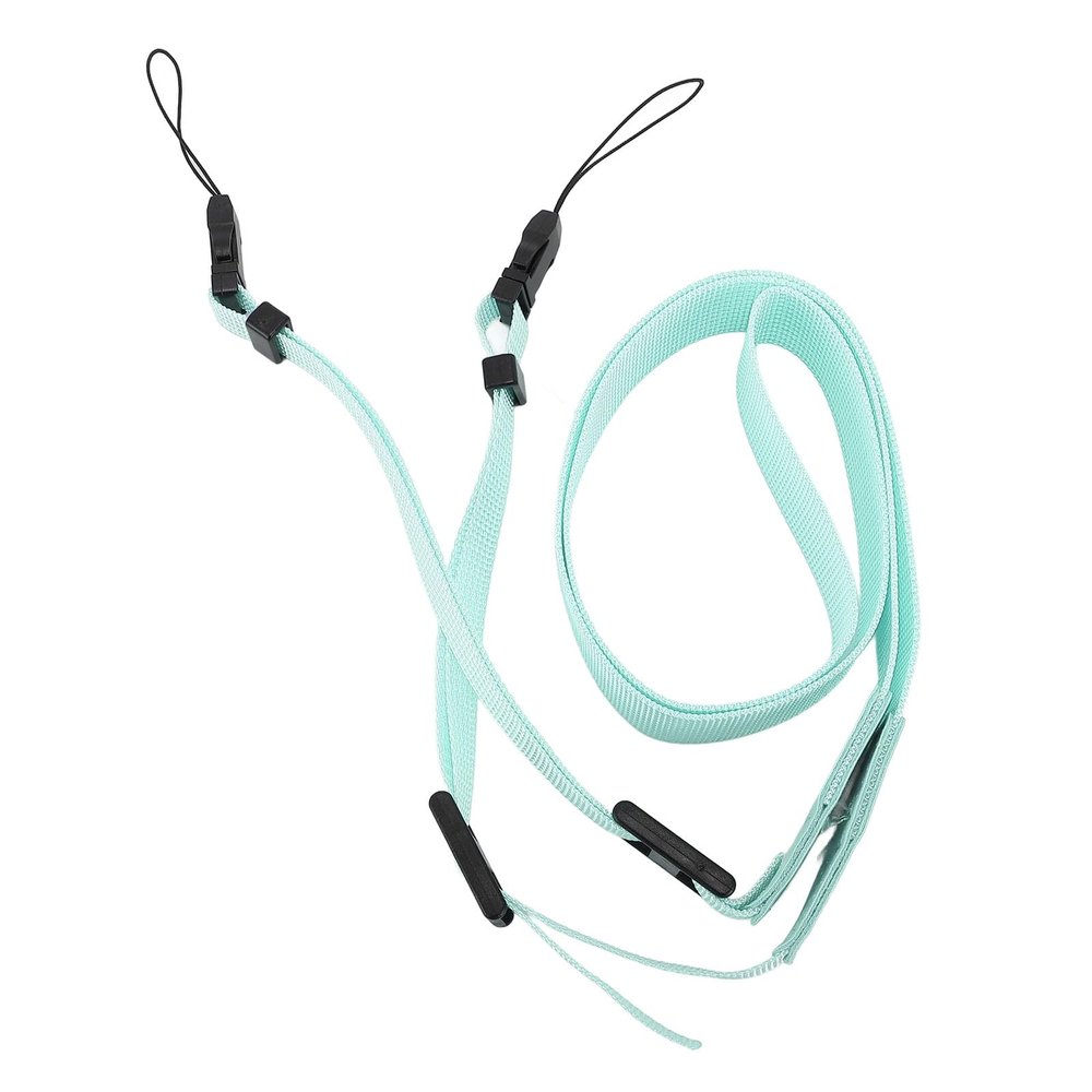 Hamwesh Camera Neck Shoulder Strap, High Strength Rope Knots Adjustable Length 35.43 to 41.34 Inch, with Soft Comfort for Mini 12 Link 3 DSLR Cameras (Light Green)