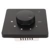 LUCKDANO 50W Volume Control - Professional Adjuster with 5 Gears Tuning Knob - Premium Lossless Sound Quality Mystical/Fantasy Retardant Material UserFriendly Wiring Design for Home Speakers (Black) view 4