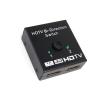 4K@60Hz HDTV Switcher 2 in 1 Out Splitter for Gaming Consoles Projectors TVs Not External Power Need HDTV Switches with Instants Switching view 1