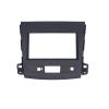2Din Stereo Radio Fascia Panel Frame for Mitsubishi Outlander 2008-2012  DVD Navigation Dash Kit, ABS Installation Trim view 4